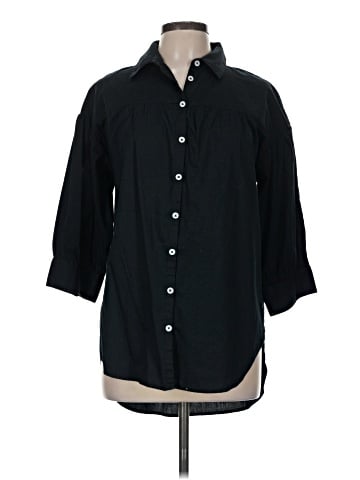 Maeve by Anthropologie 3/4 Sleeve Button-Down Shirt (view 1)