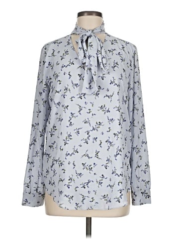 Ann Taylor Long Sleeve Blouse (view 1)