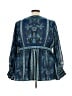Avenue Blue Long Sleeve Blouse Size 26 - 28 Plus - photo 2