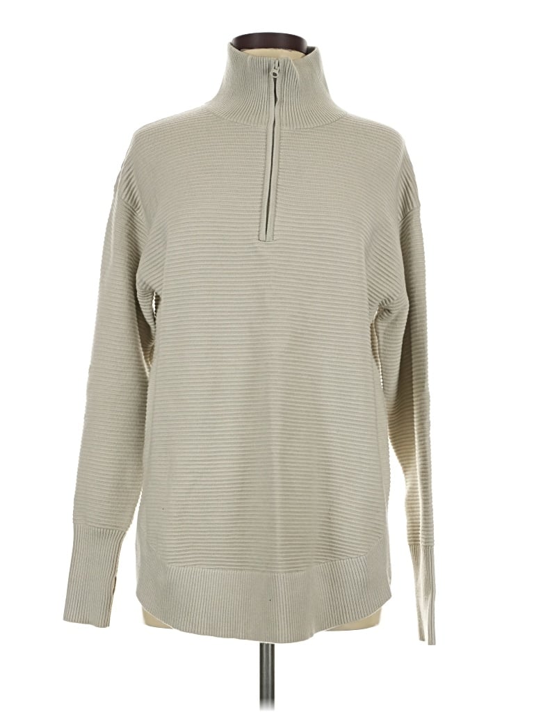 Pre-owned Prettygarden Turtleneck Sweater In Tan