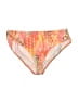 Unbranded Print Orange Swimsuit Bottoms Size L - photo 1