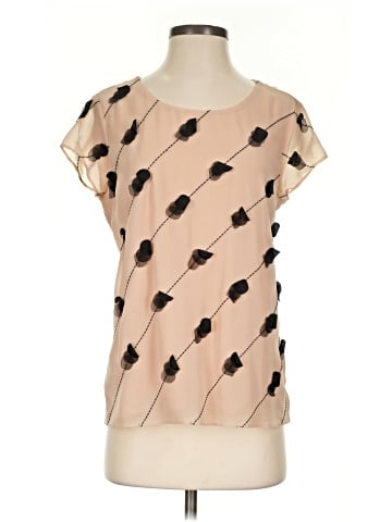 Ann Taylor Short Sleeve Blouse (view 1)