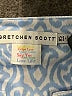 Gretchen Scott Designs Blue 3/4 Sleeve Top Size XS - photo 7