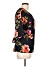 West Kei Black 3/4 Sleeve Blouse Size L - photo 4