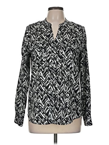 Calvin Klein Long Sleeve Blouse (view 1)