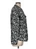 Calvin Klein 100% Polyester Chevron-herringbone Black Long Sleeve Blouse Size M - photo 4