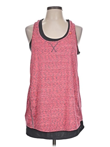 Tangerine Sleeveless Top (view 1)