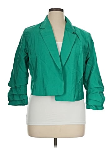 Chico's 3/4 Sleeve Button-Down Shirt (view 1)
