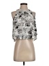 Guess 100% Polyester Silver Sleeveless Blouse Size XS - photo 1