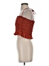 Out From Under Orange Sleeveless Blouse Size S - photo 5