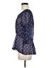 Eyeshadow Blue 3/4 Sleeve Blouse Size M - photo 5
