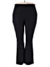 Rekucci Solid Black Active Pants Size 20W - photo 1