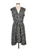 BCBGMAXAZRIA Animal Print Blue Casual Dress Size M - photo 1