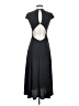Lulus Solid Black Casual Dress Size S - photo 2