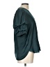 Zadig & Voltaire 100% Polyester Teal Short Sleeve Blouse Size Lg (3) - photo 4