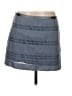Gap 100% Cotton Stripes Graphic Blue Gray Denim Skirt Size 6 - photo 1
