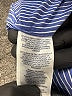 Chaps 100% Cotton Chevron-herringbone Blue Long Sleeve Button-Down Shirt Size 1X - photo 8