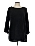 J.Jill 100% Polyester Black Pullover Sweater Size Lg Petite - photo 1