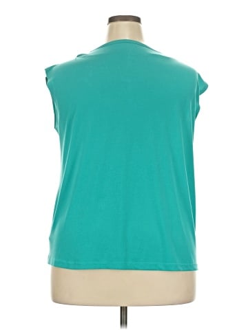 Anne Klein Short Sleeve Blouse (view 2)