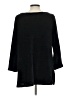 J.Jill 100% Polyester Black Pullover Sweater Size Lg Petite - photo 2