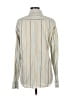 Edun 100% Cotton Stripes Tan Long Sleeve Button-Down Shirt Size M - photo 2
