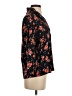 A.L.C. Black 3/4 Sleeve Silk Top Size 2 - photo 4