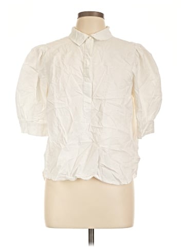 Maeve by Anthropologie 3/4 Sleeve Button-Down Shirt (view 1)