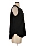 Ann Taylor LOFT 100% Polyester Black Sleeveless Blouse Size S - photo 4