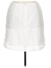 J.Crew 100% Cotton White Casual Skirt Size L (estimated) - photo 2