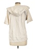 Gap Ivory Short Sleeve Top Size L - photo 2