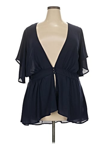 Torrid Short Sleeve Blouse (view 1)