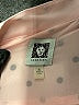 Anne Klein Polka Dots Pink Long Sleeve Blouse Size XL - photo 7
