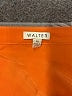 Walter Orange Sleeveless Blouse Size 10 - photo 7