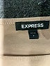 Express 100% Cotton Solid Tan Casual Dress Size S - photo 7