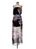 Express Print Black Cocktail Dress Size M - photo 1