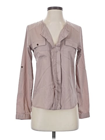 Charlotte Russe Long Sleeve Blouse (view 1)