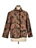 DressBarn Floral Brown Jacket Size 16 - photo 1