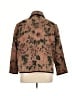 DressBarn Floral Brown Jacket Size 16 - photo 2