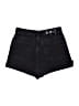 Zara Black Denim Shorts Size 4 - photo 2