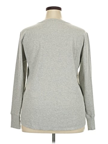 Essentials Long Sleeve Henley (view 2)