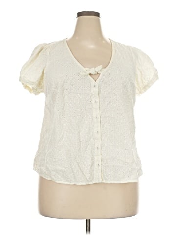 ModCloth Short Sleeve Blouse (view 1)