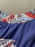 Unbranded 100% Polyester Paisley Blue Casual Dress Size L - photo 7