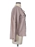 Charlotte Russe 100% Polyester Tan Long Sleeve Blouse Size S (estimated) - photo 4