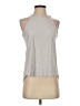 ADAY 100% Nylon Silver Tank Top Size S - photo 1