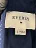 Everly 100% Rayon Solid Blue Jumpsuit Size S - photo 4