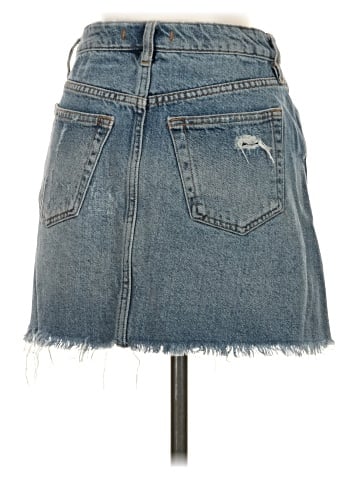 We the Free Denim Skirt (view 2)