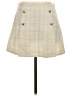 Zara Tweed Ivory Casual Skirt Size S - photo 1