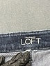 Ann Taylor LOFT Chevron-herringbone Blue Jeans Size 6 - photo 7