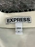 Express Stripes Silver Casual Skirt Size 0 - photo 4