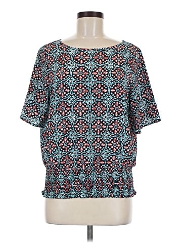 MICHAEL Michael Kors Short Sleeve Blouse (view 1)